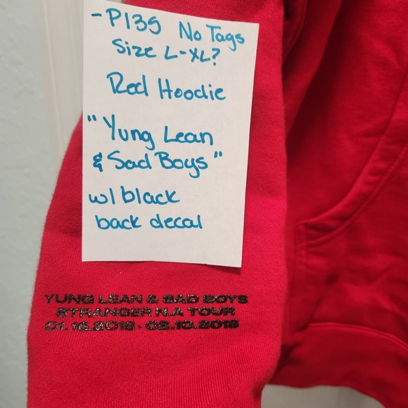 Yung Lean and Sad Boys 2018 Hoodie - Picture 3 of 5